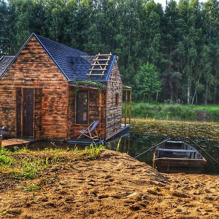 Heather Hut, Off-Grid Cottage On A Pond+2 Ha Darzkowo Exteriér fotografie